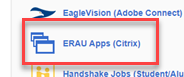 ERAU Apps (Citrix)