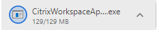 Open the Citrix Installer