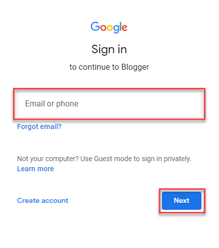 Google Login