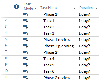 Tasks