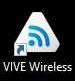 VIVE wireless shortcut icon