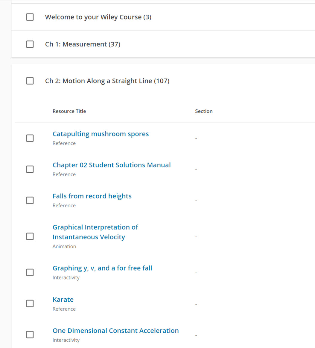 WileyPLUS eTextbook example