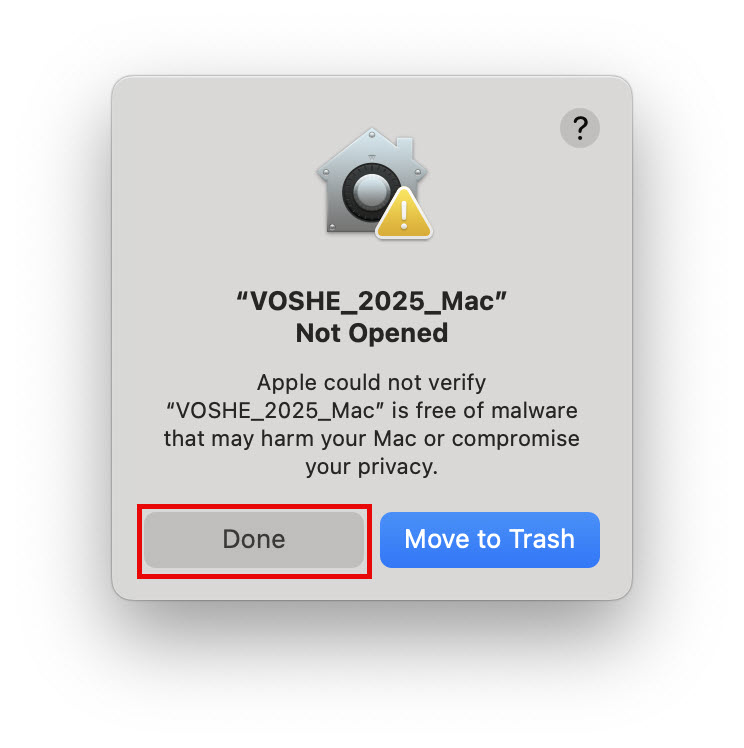 Mac Firewall Page with OK button highlighted