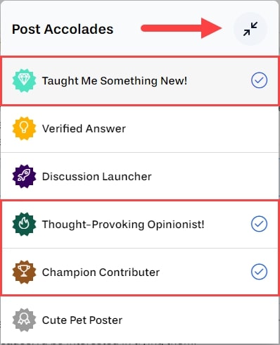Select top bar active sessions button in JBL