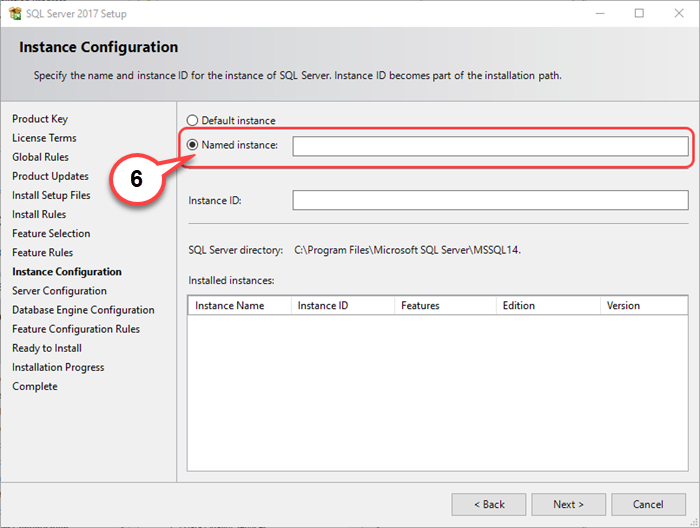 Instance Configuration