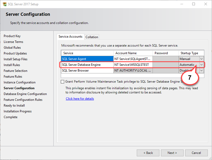 Server Configuration