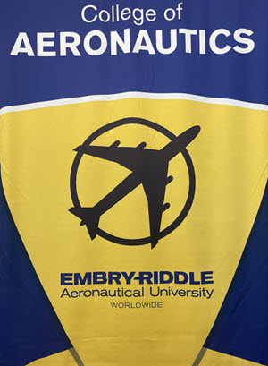 College of Aeronautics Flag