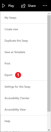 Share your Sway - Microsoft Support