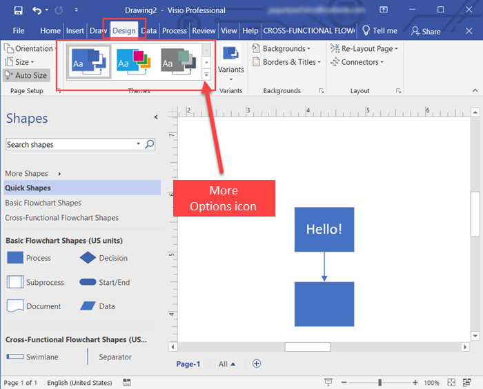 Change Diagram Theme