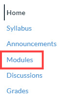 modules