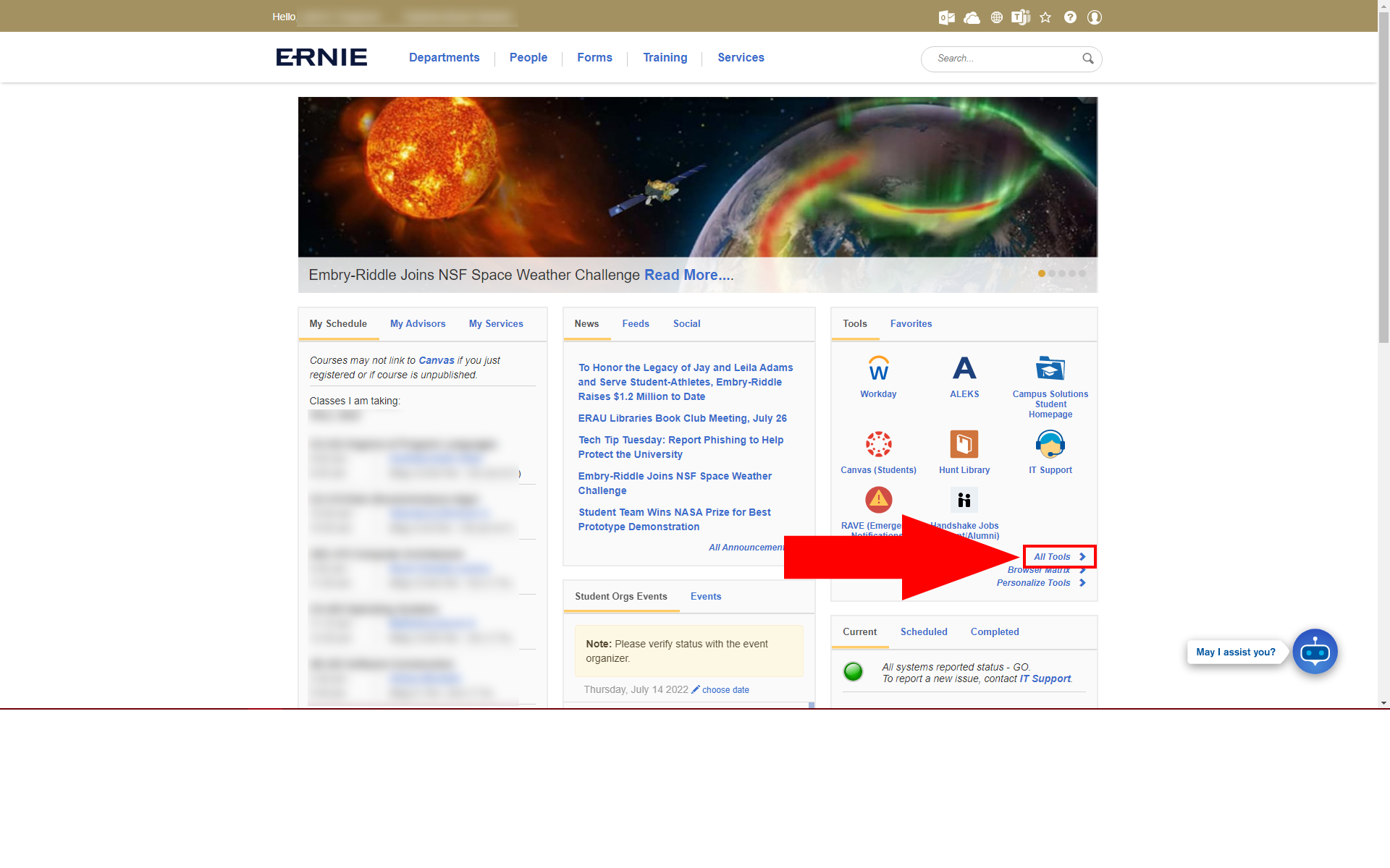 ERNIE Home Page