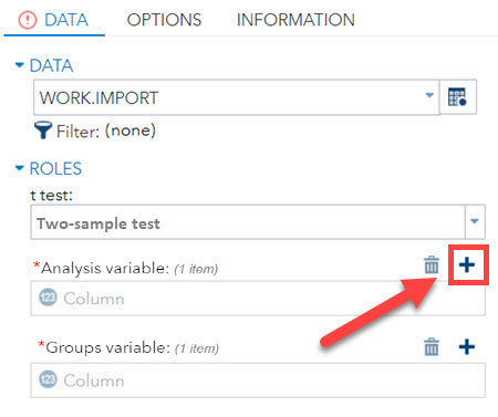 Adding Group 1 variable