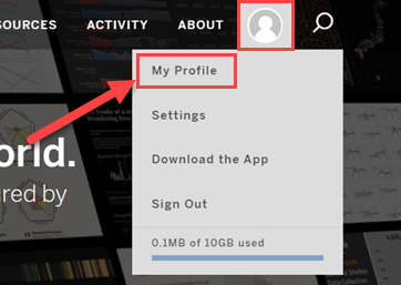 My Profile in Tableau